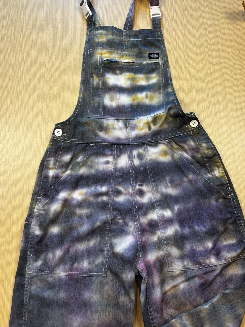 Dickies Urban Outfitters RARE Riverside Collab Tie-Dye Overalls Sz XS